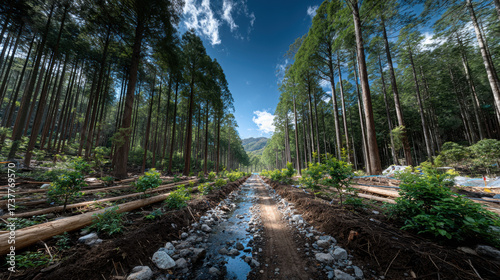 The role of reforestation in combating climate change