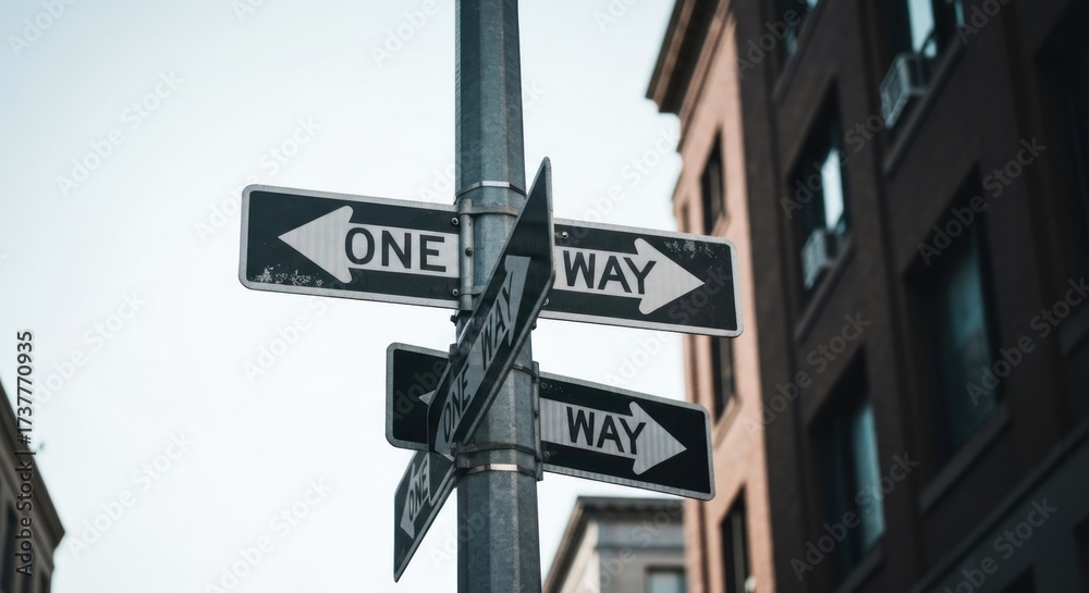 Obraz premium One Way
