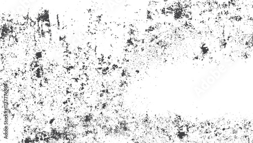 Wallpaper Mural Old Worn Vintage Paper Texture Vector with Rough Distressed Grunge Background Torontodigital.ca