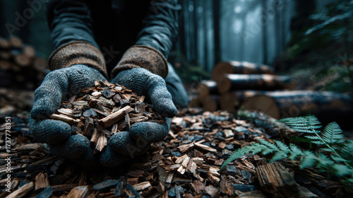 Valorization of forest residues for bio-based products