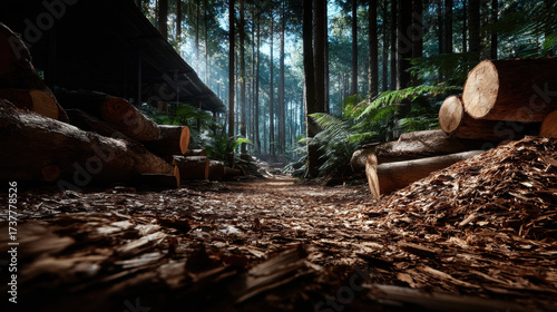 Valorization of forest residues for bio-based products