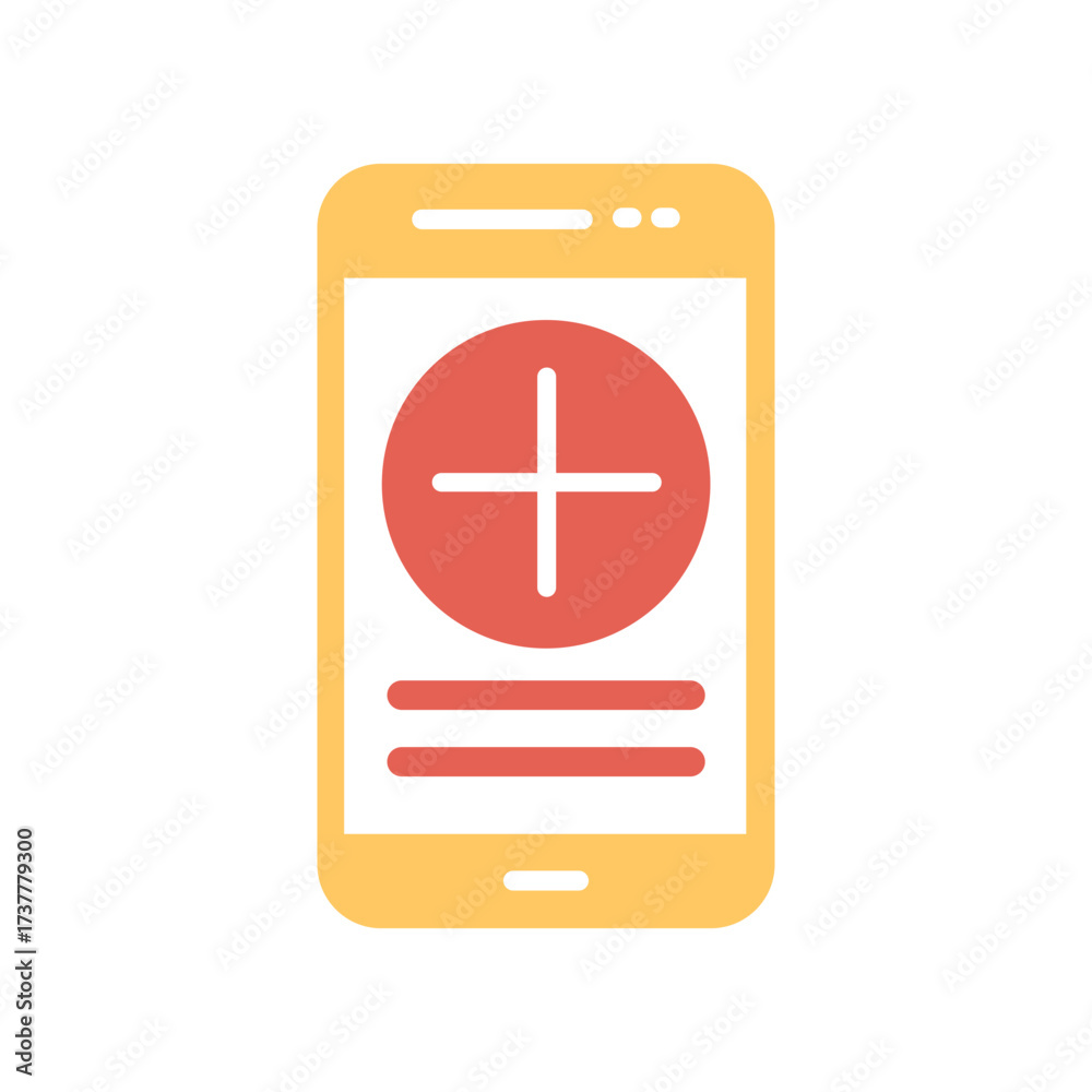 Fototapeta premium Smartphone Icon Design