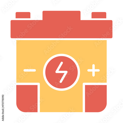 Accumulator Icon Design