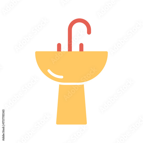 Washbasin Icon Design