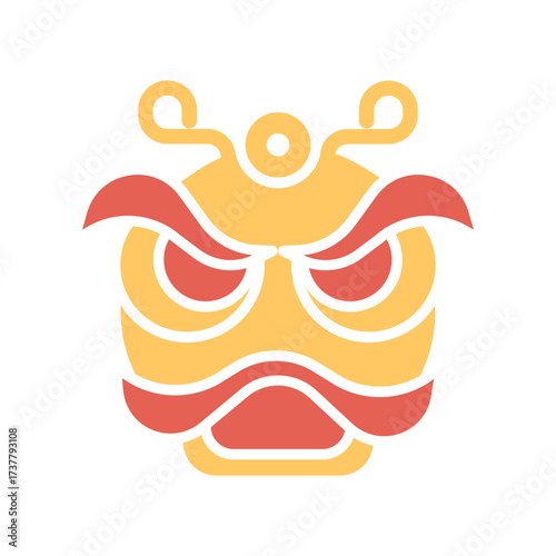Dragon Dance Icon Design