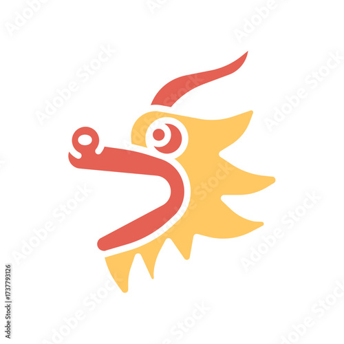 Lion Dance Icon Design
