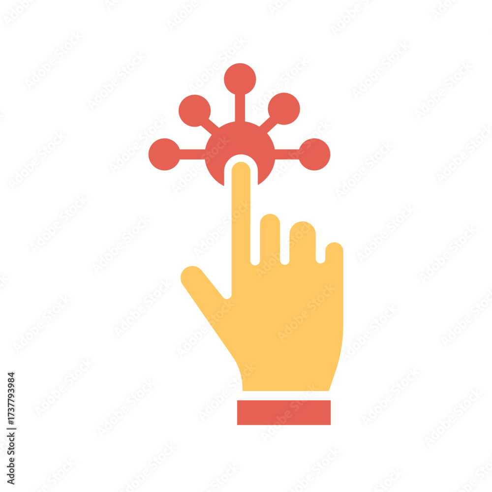 Obraz premium Interactive Icon Design