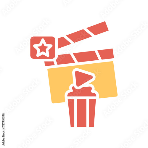 Holiday Movies Icon Design