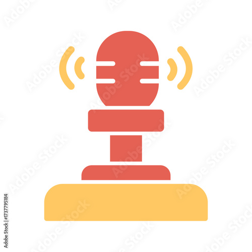 Gaming Microphone Icon Design