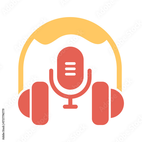 Podcast Player Icon Design