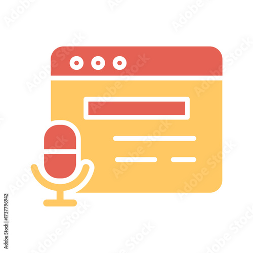 Podcast Website Icon Design