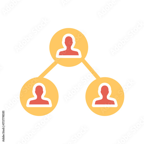Hierarchy Structure Icon Design