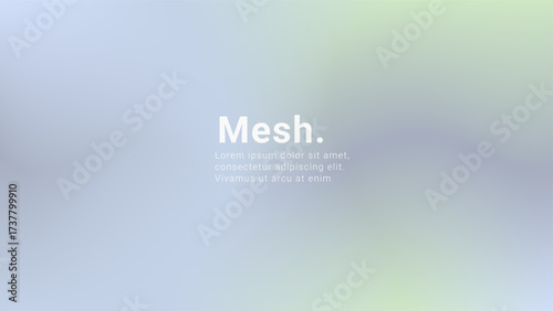 abstract mesh gradient background in blue
