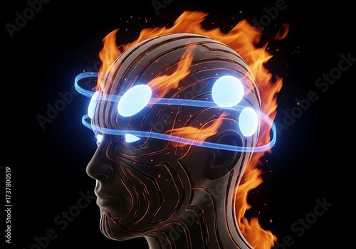 Burning Mind - Focus and Intensity of Thought.