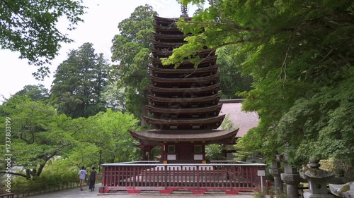 奈良 談山神社 十三重塔