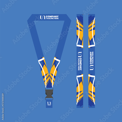 Office and company ID card lanyards
