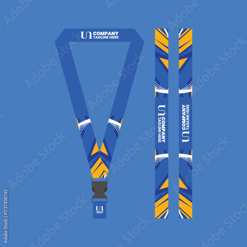 Office and company ID card lanyards
