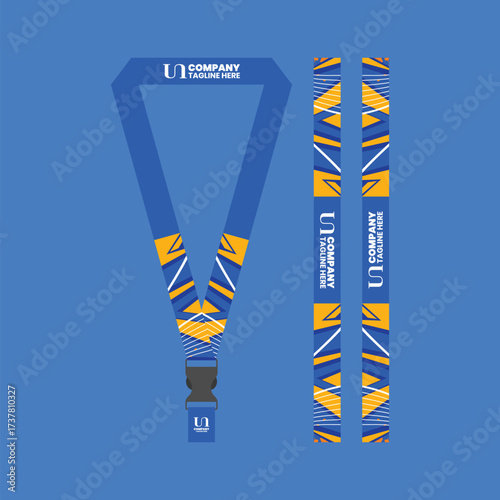 Office and company ID card lanyards
