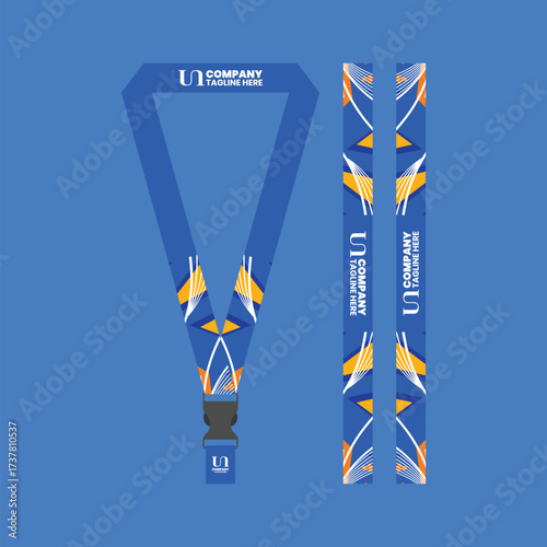 Office and company ID card lanyards
