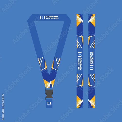 Office and company ID card lanyards