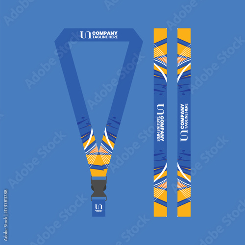Office and company ID card lanyards