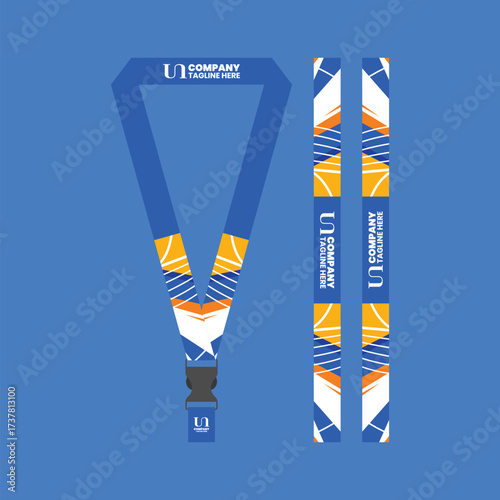 Office and company ID card lanyards