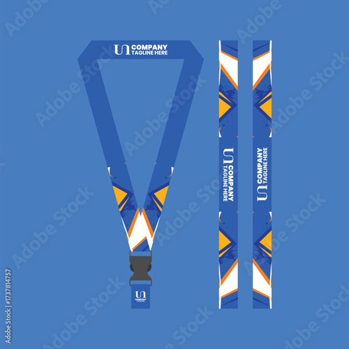 Office and company ID card lanyards