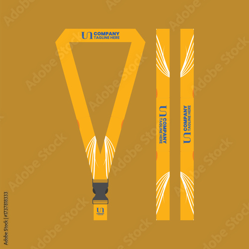 Office and company ID card lanyards
