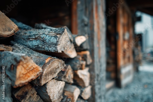 Wallpaper Mural lizard on a log Torontodigital.ca