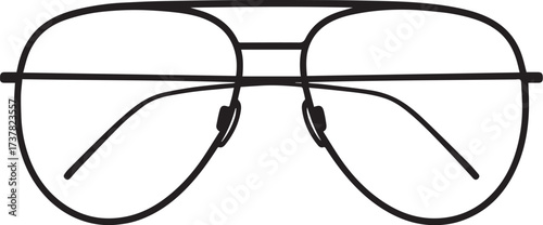  Eyeglasses vector
