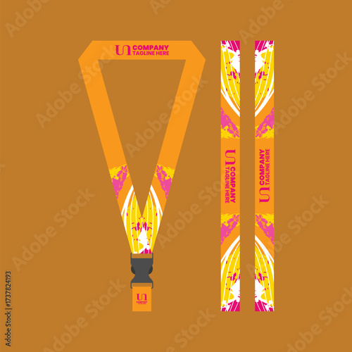 Office and company ID card lanyards