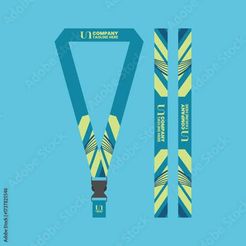 Office and company ID card lanyards
