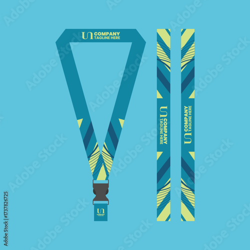 Office and company ID card lanyards