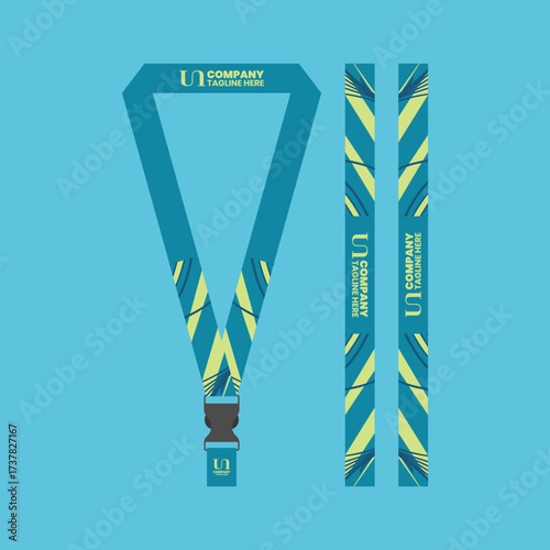 Office and company ID card lanyards