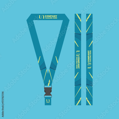 Office and company ID card lanyards