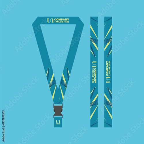 Office and company ID card lanyards