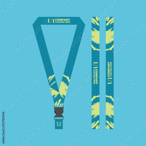 Office and company ID card lanyards