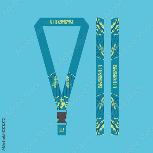 Office and company ID card lanyards