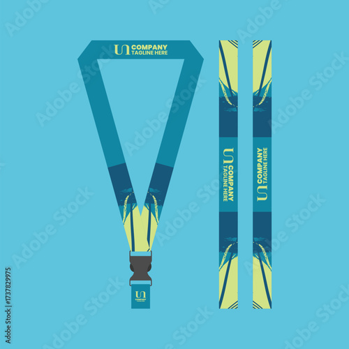 Office and company ID card lanyards