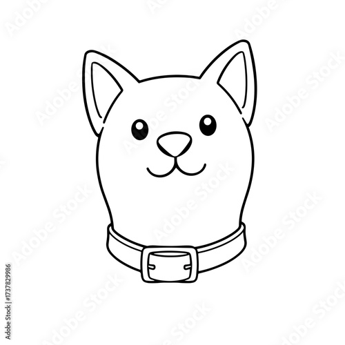 Outline double decker bus illustration on white background, side view showing iconic two story public transport vehicle. Double decker bus graphic ideal for education.