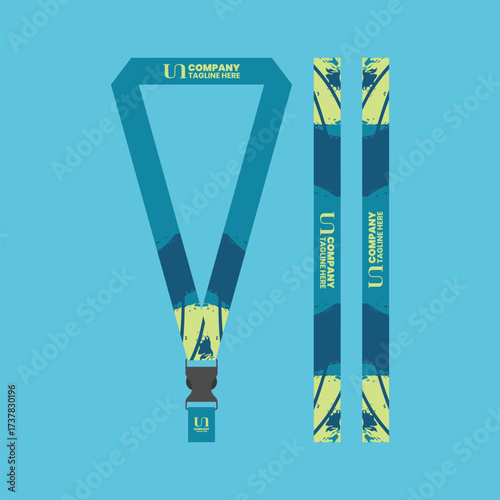 Office and company ID card lanyards