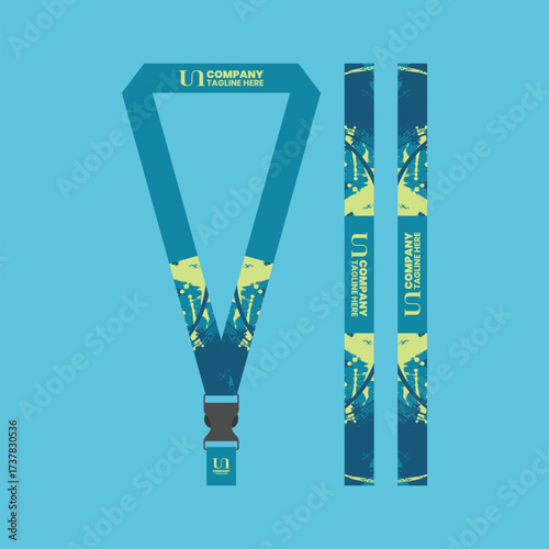 Office and company ID card lanyards