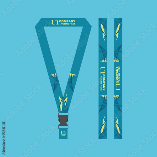 Office and company ID card lanyards