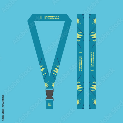 Office and company ID card lanyards
