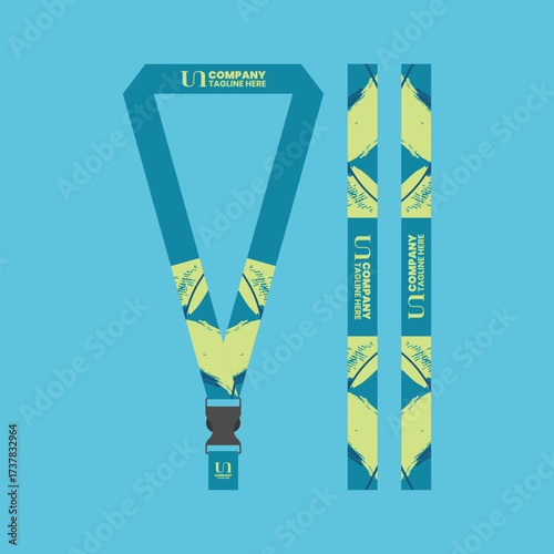Office and company ID card lanyards