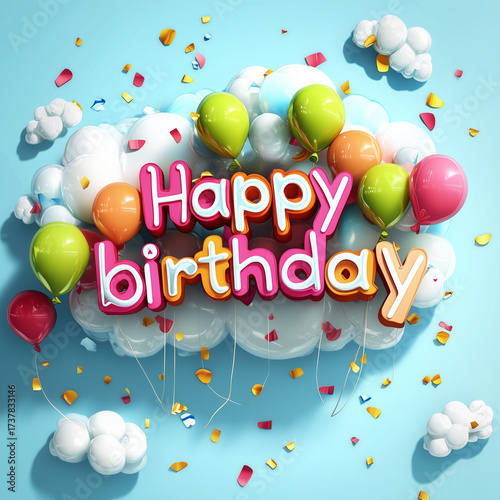 happy birthday font, festival, virtual photo, background, 3d, birthday, happy, celebration, party, card, happy birthday, anniversary, celebrate, festive, surprise