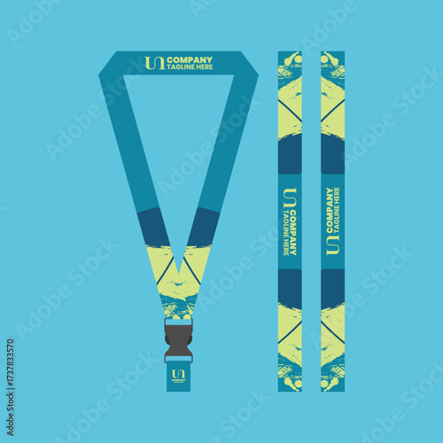 Office and company ID card lanyards