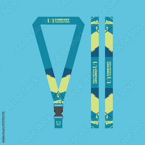 Office and company ID card lanyards