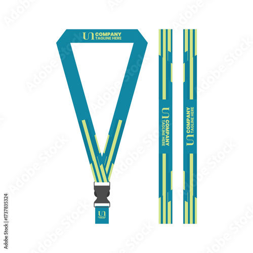 Office and company ID card lanyards