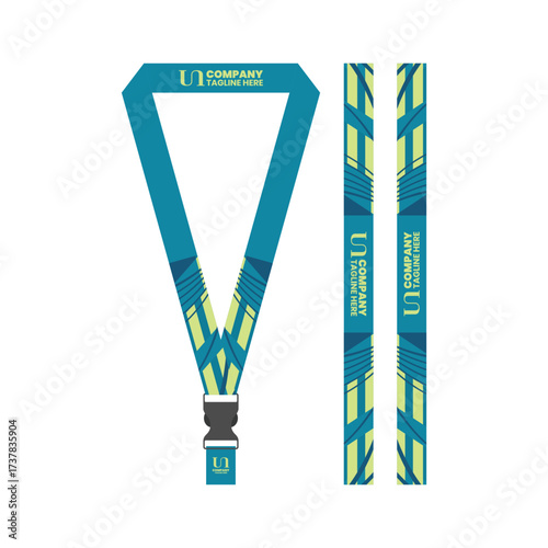 Office and company ID card lanyards
